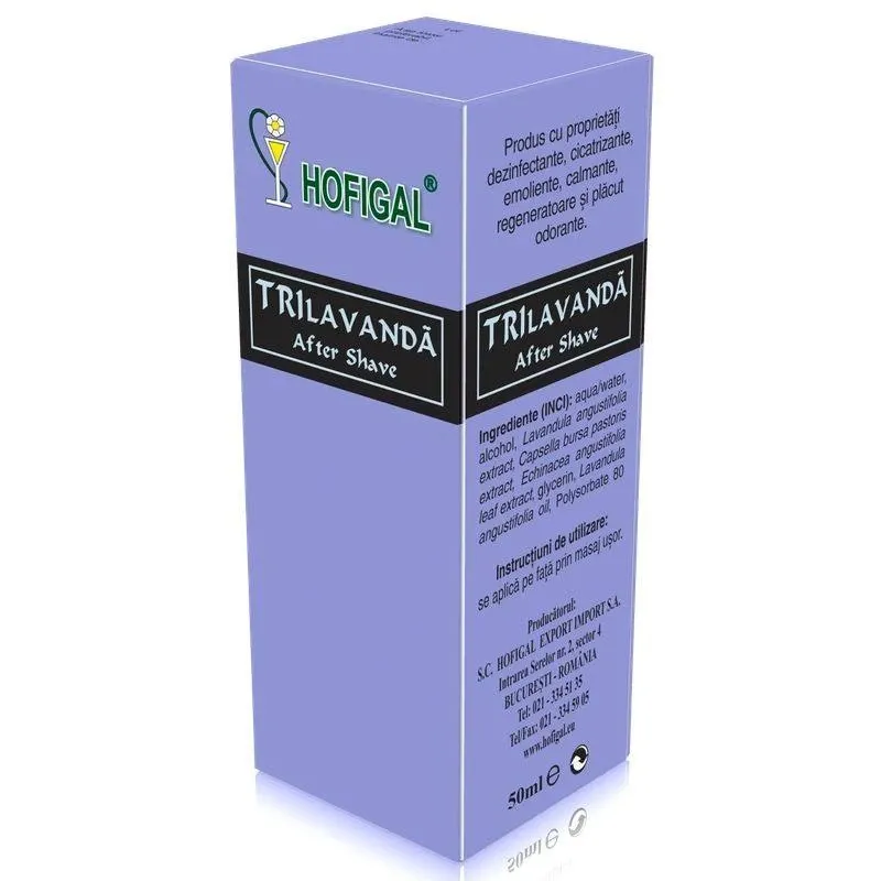 HOFIGAL Trilavanda lotiune dupa ras
