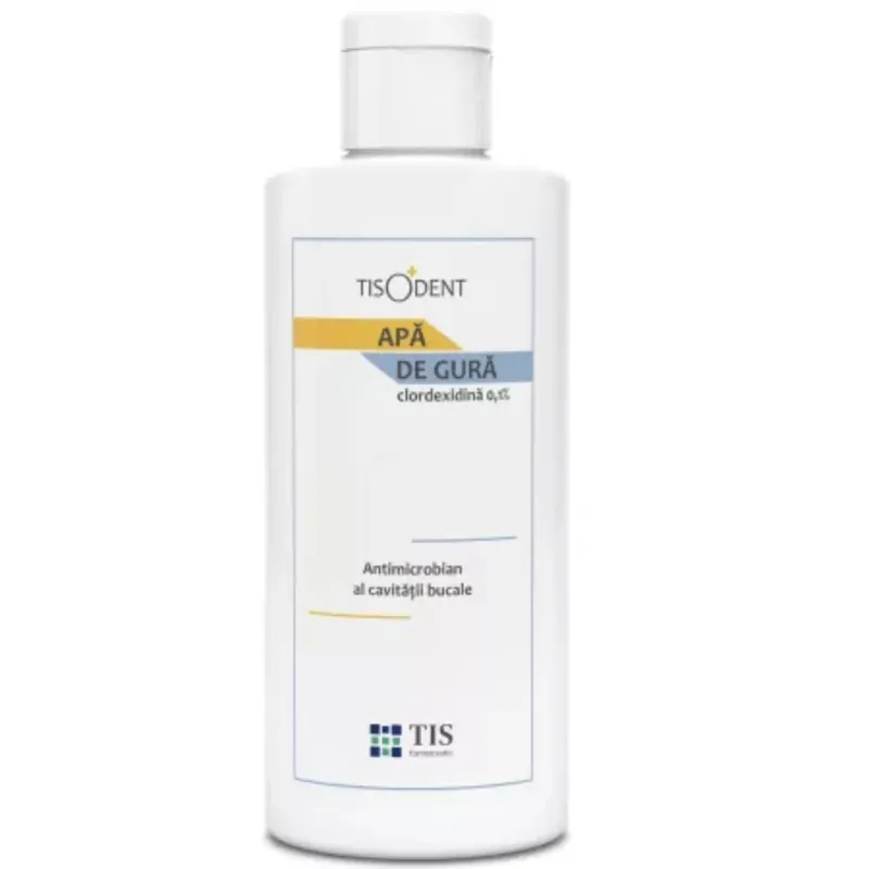 Apa de gura clorhexidina 0.1% Tisodent