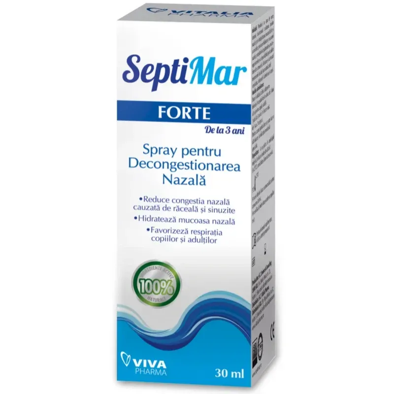 Septimar forte spray cu apa de mare 3 ani+