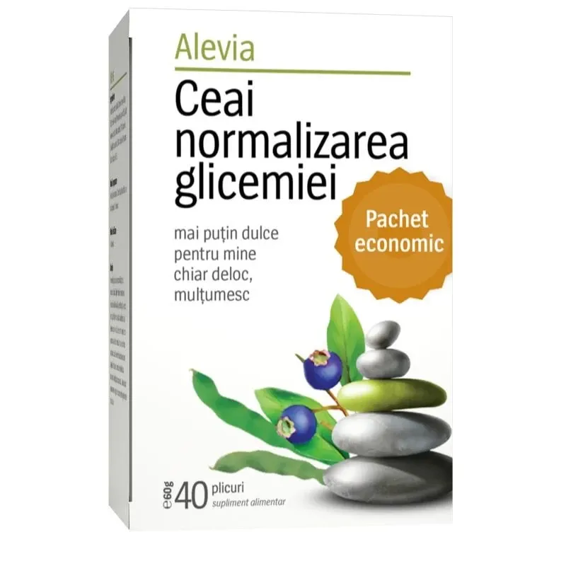 Alevia Ceai normalizarea glicemiei
