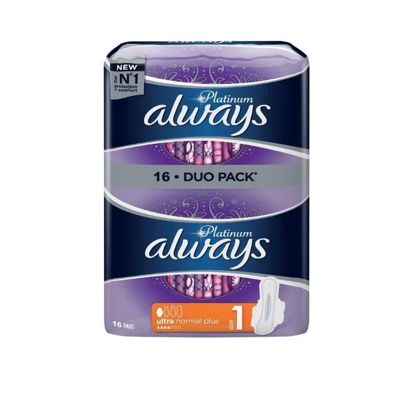 Absorbante Always Platinum Normal Duo