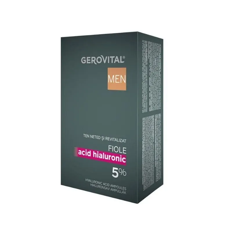 3560 GH3 Men Fiole cu acid hialuronic 5%
