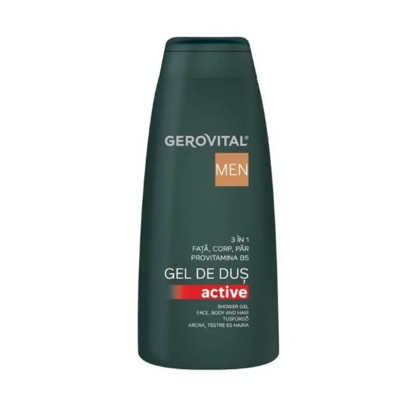 4500 GH3 Men Gel de dus Active 3 in 1
