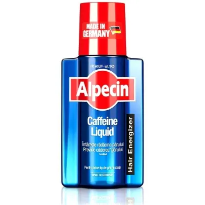 Lotiune energizanta pentru par Caffeine Liquid, 200 ml, Alpecin