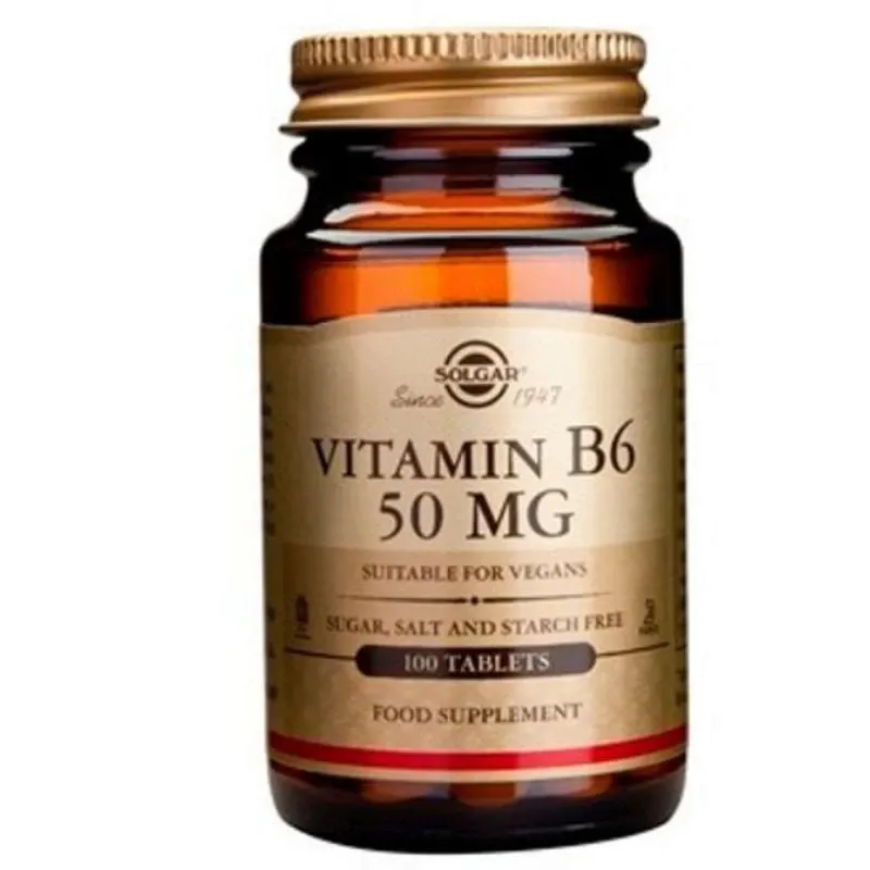 Solgar Vitamin B6 50 mg