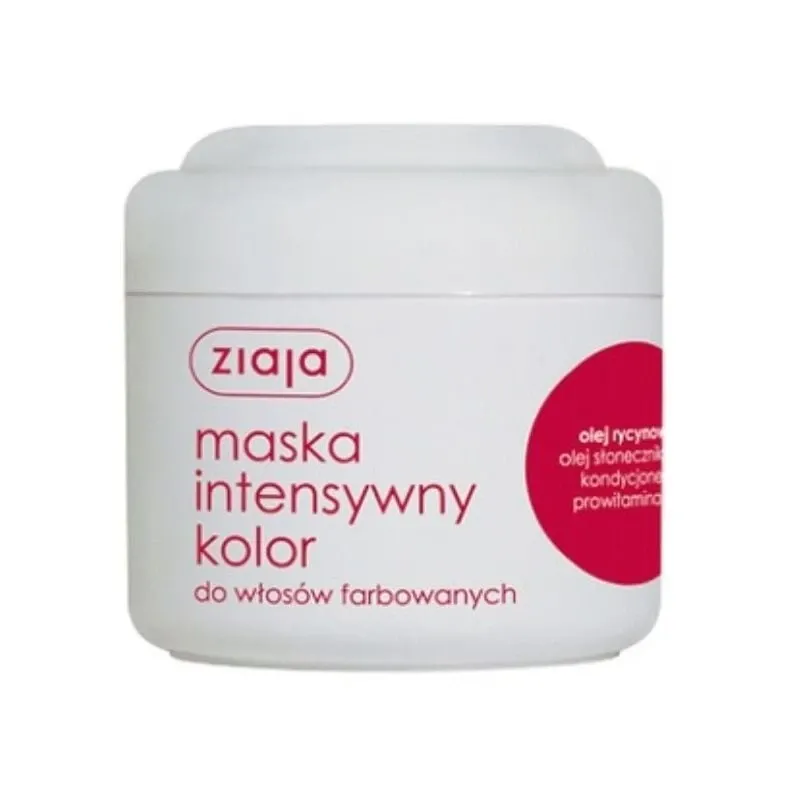 ZIAJA Masca de par cu ulei de ricin pentru par vopsit