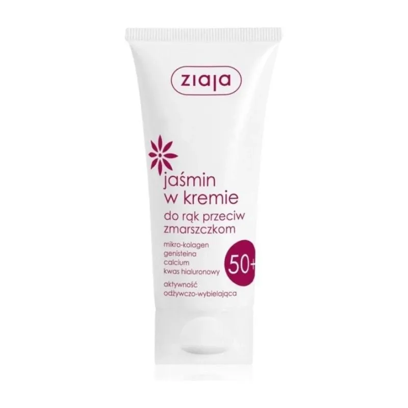 ZIAJA Jasmine Oil-Crema pentru maini antirid si antipete 50+
