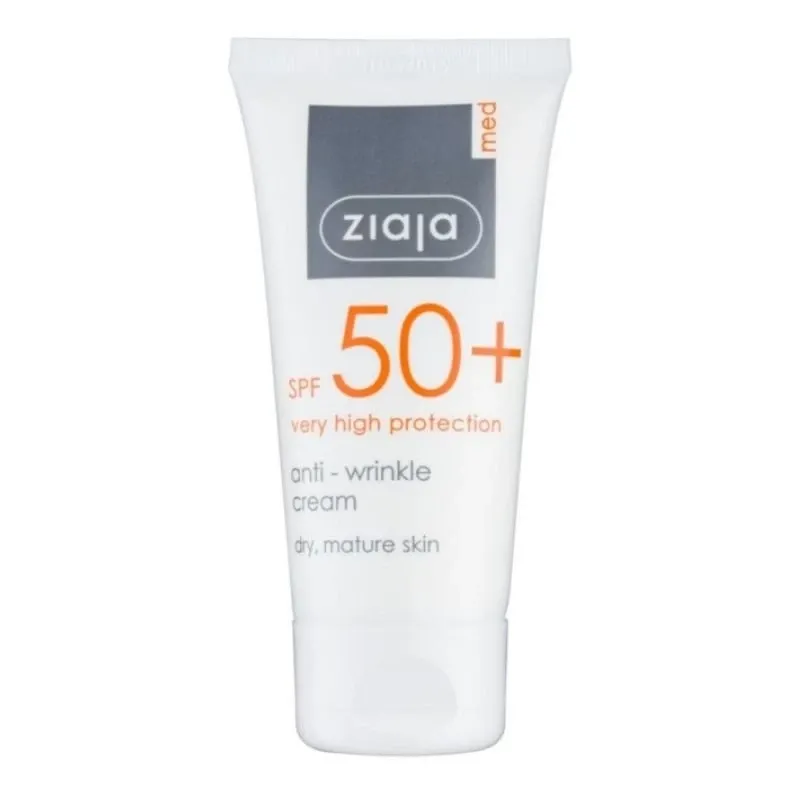 ZIAJA Med-Crema antirid fotoprotectoare SPF50 pentru ten matur