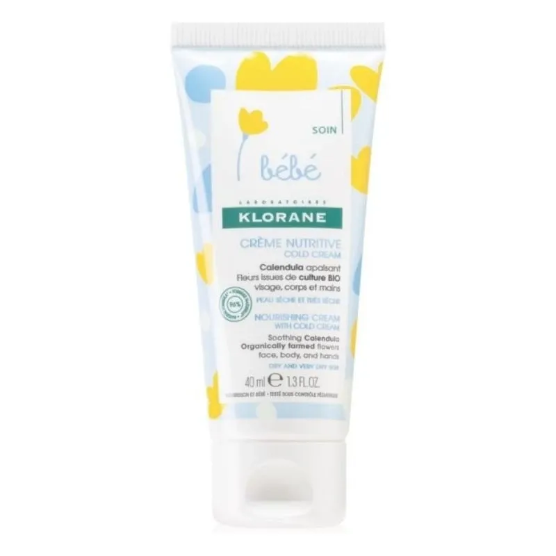 Klorane bebe crema nutritiva cold cream