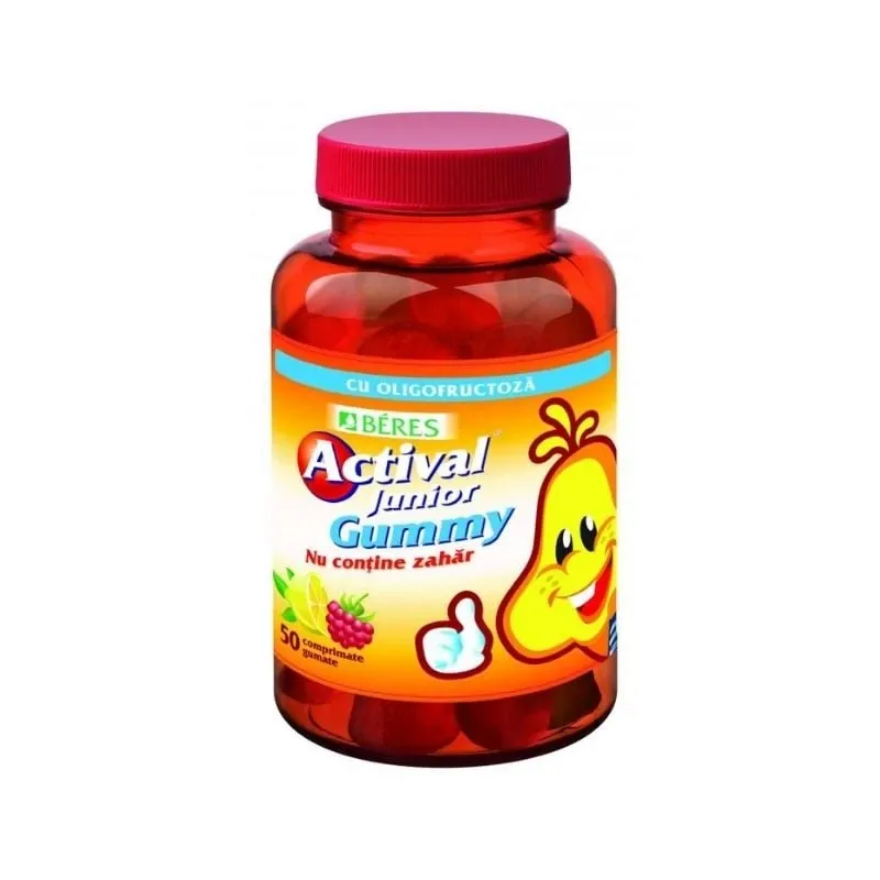 Beres Actival jr. Gummy fara zahar