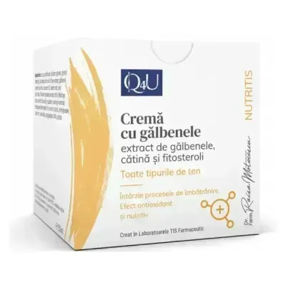 TIS Q4U Crema cu galbenele, 50ml