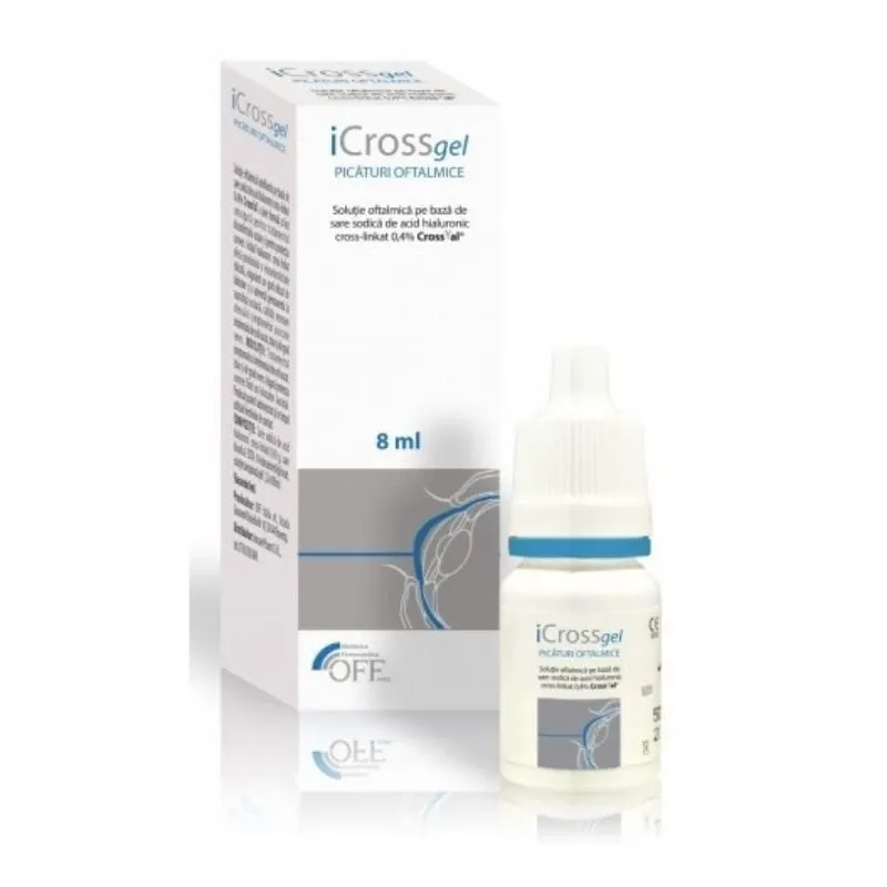 Icross gel picaturi oftalmice