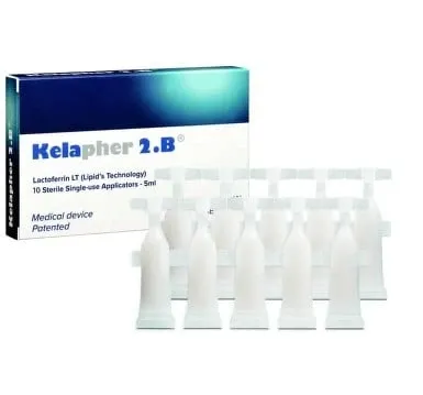 KELAPHER 2B nano-lactoferina crema 10 monodoze sterile