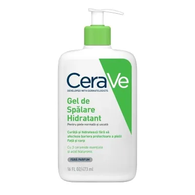 Gel de spalare hidratant, 473 ml, CeraVe