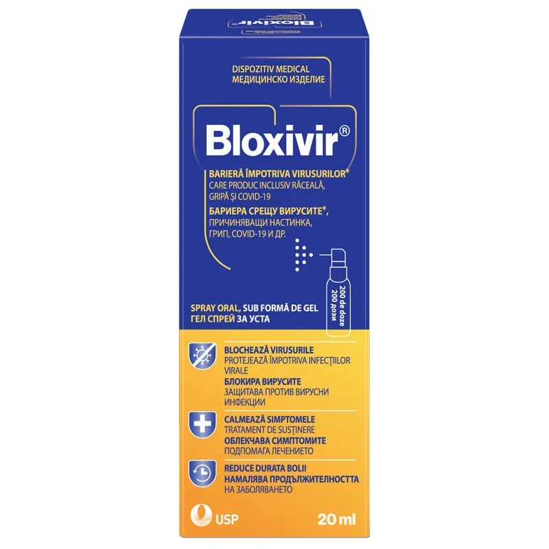 BLOXIVIR Spray oral gel