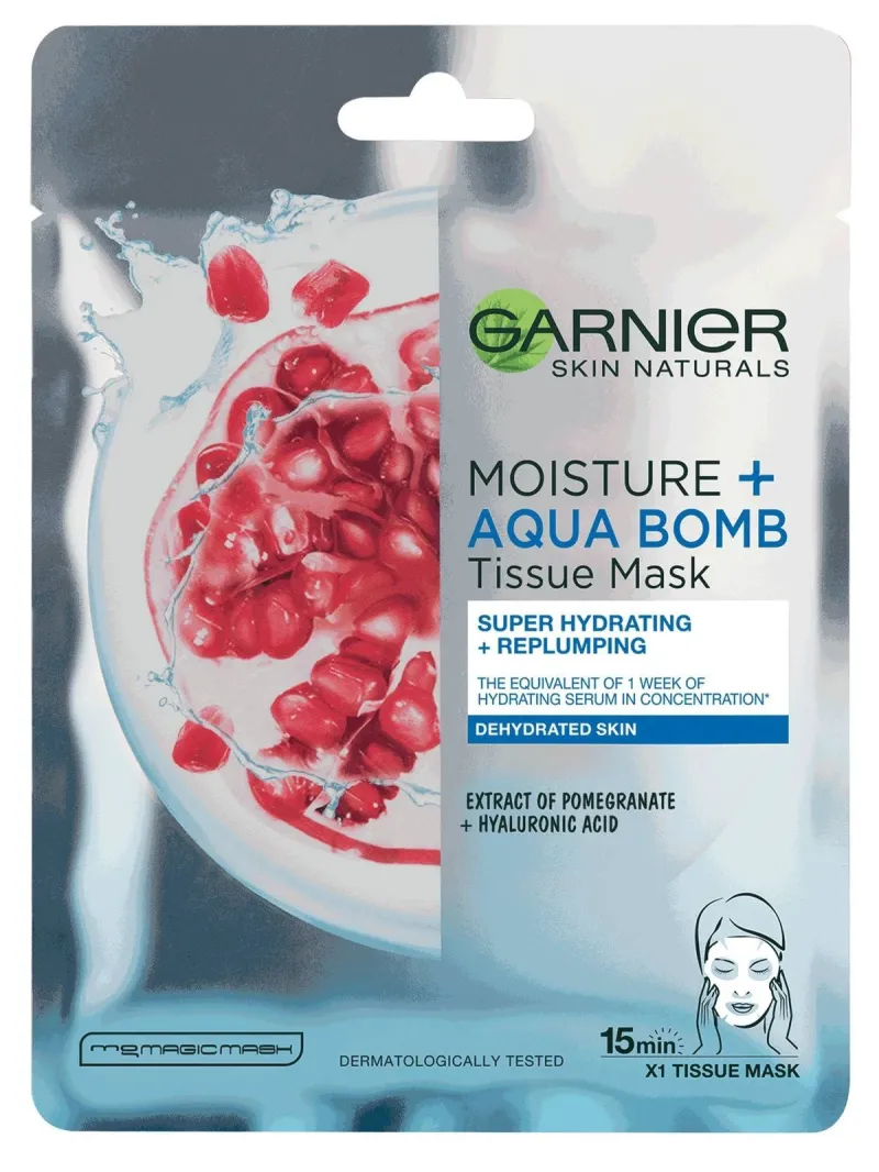 Garnier Skin Naturals Moisture & Hydra Bomb + Rodie