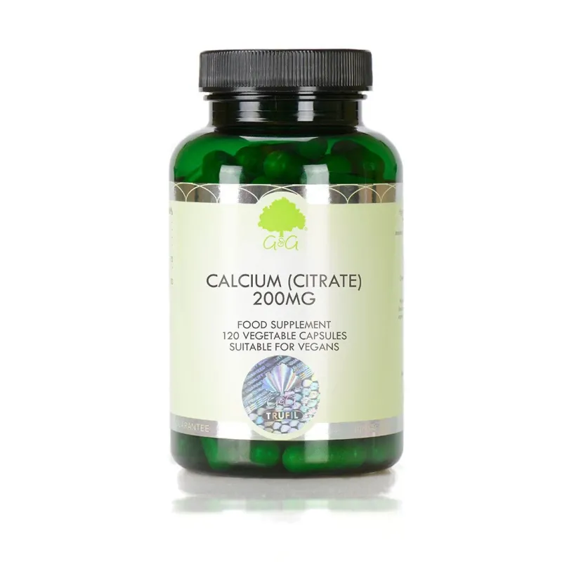 G&G Calciu citrat 200 mg