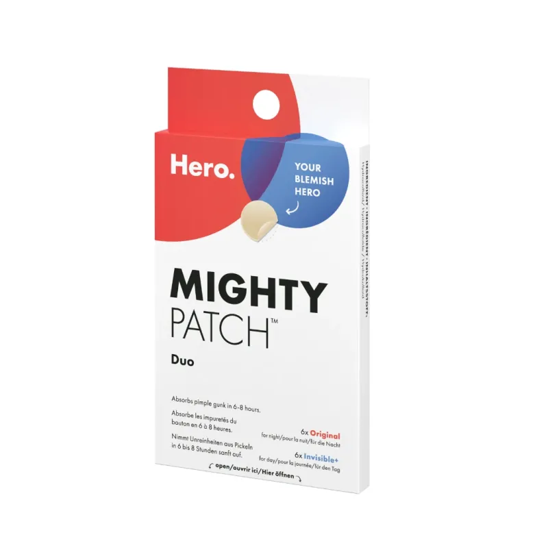 Plasturi hidrocoloidali pentru acnee Mighty Patch Duo