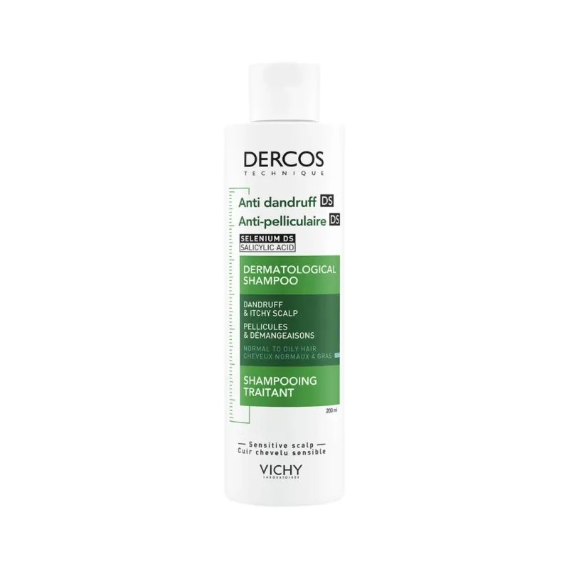 Sampon anti-matreata pentru par normal-gras Dercos