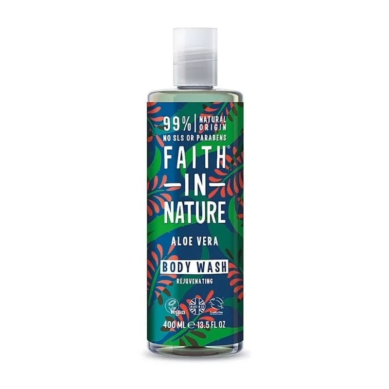Faith in Nature Gel de dus reparator cu Aloe vera