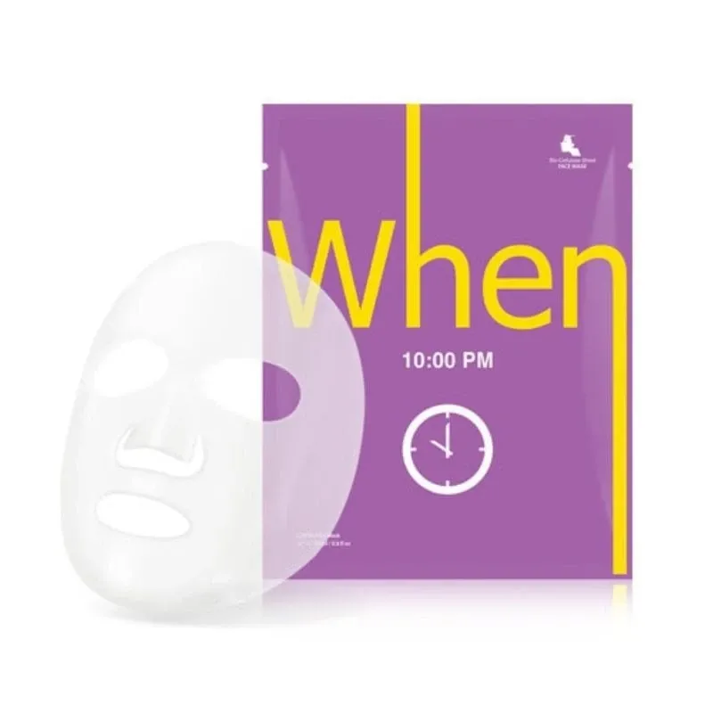 When Masca coreana din bioceluloza cu colagen si vitamina C