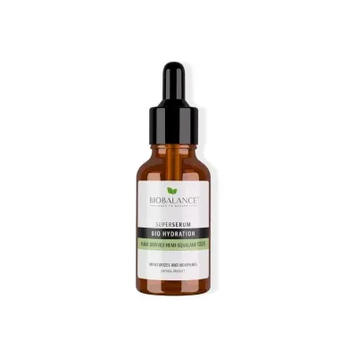 Super Serum Bio Hydration Hemi-Squalane derivat din plante 100%, 30 ml, Bio Balance 