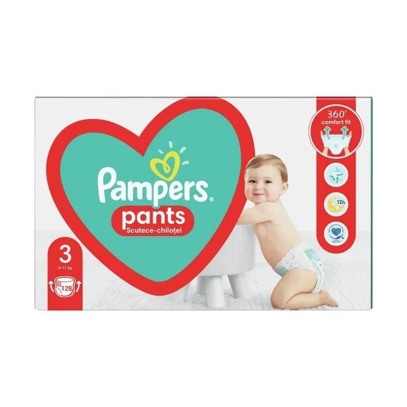 Pampers Pants Scutece chilotel Marimea 3 Midi