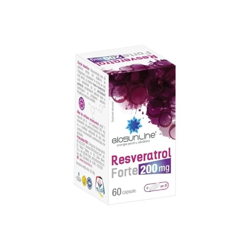 BioSunLine Resveratrol Forte 200 mg