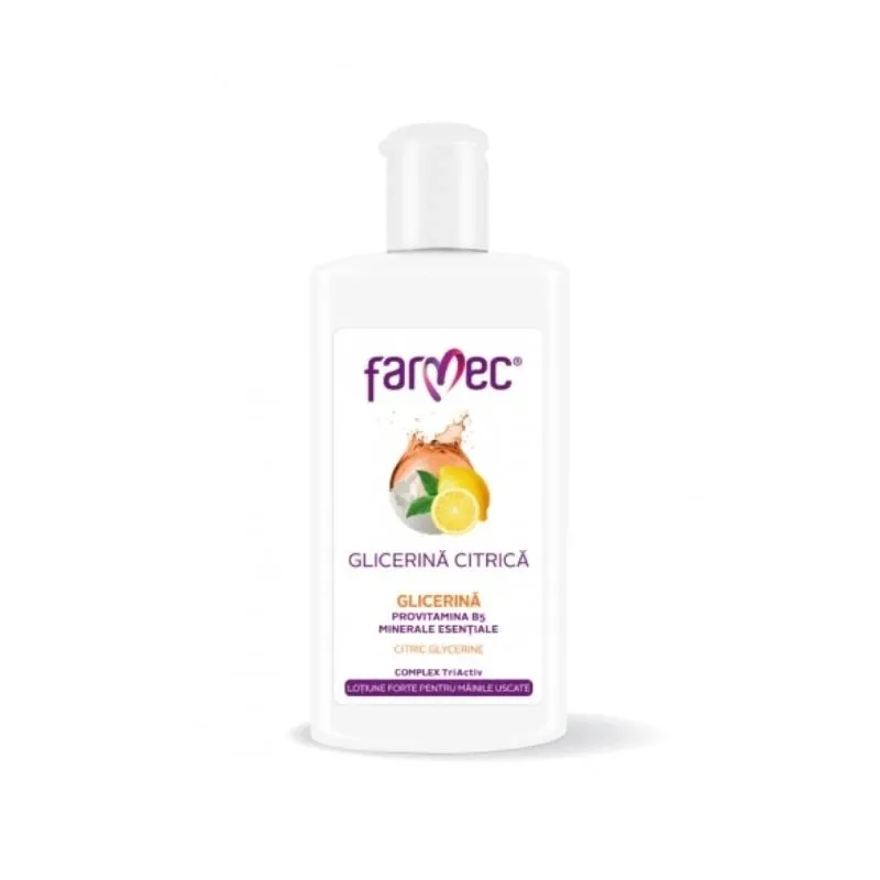Farmec Glicerina Citrica Ingrijire Maini