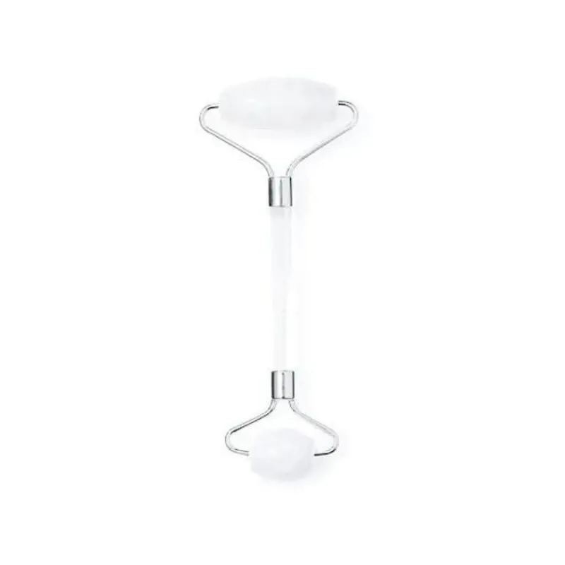 Meloni Roller Facial Duo quartz alb