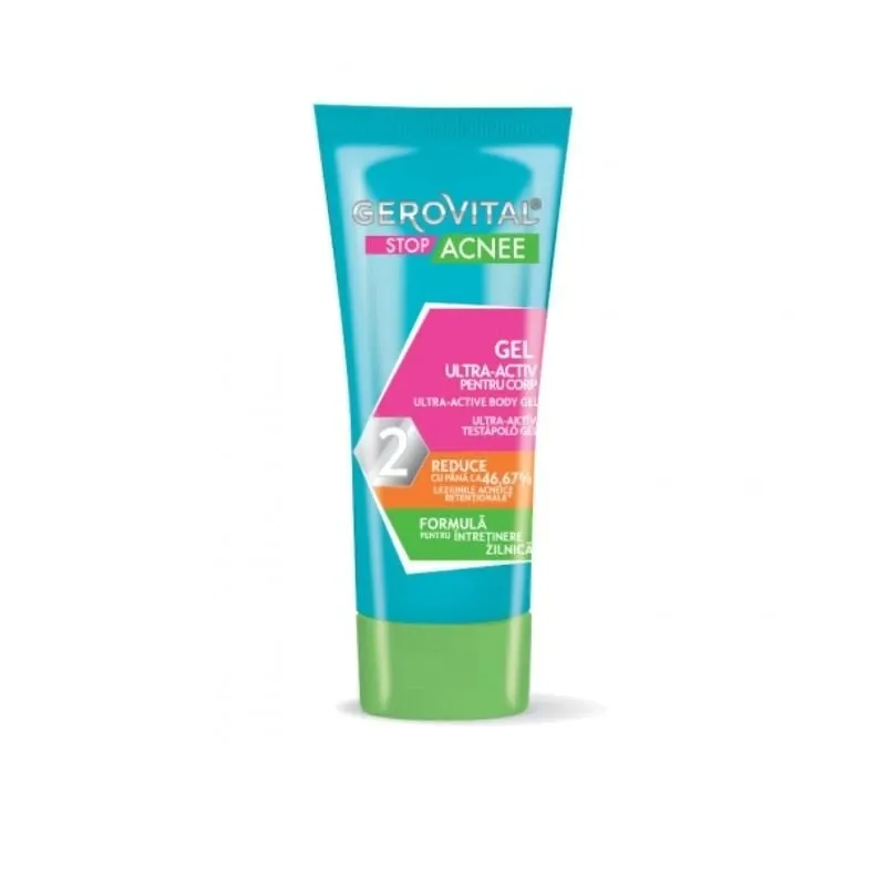 Gerovital Stop Acnee Gel Ultra-Activ pentru Corp