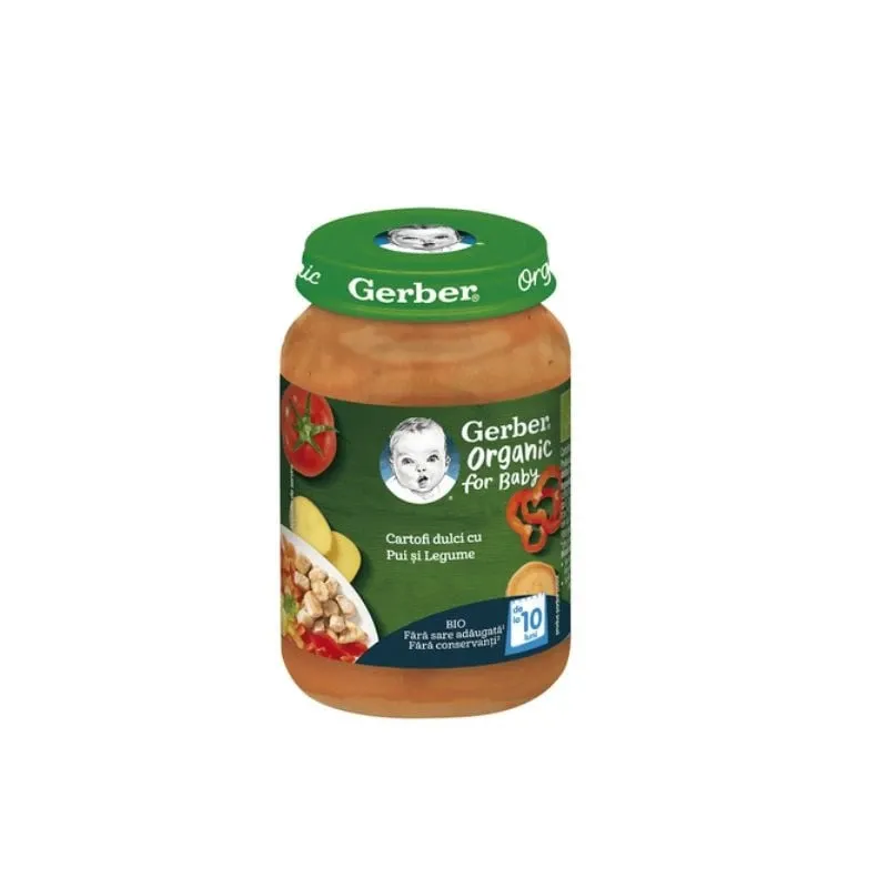 Gerber Bio Piure cartofi dulci