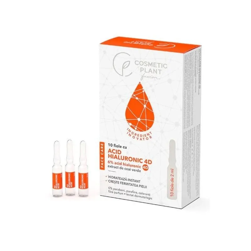 Fiole cu 6% acid hialuronic 4D