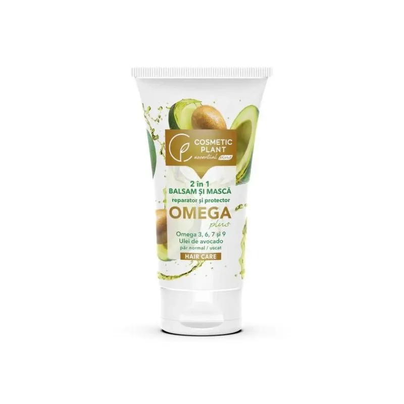 Cosmetic Plant 2 in 1 Balsam si masca reparator si protector OMEGA Plus