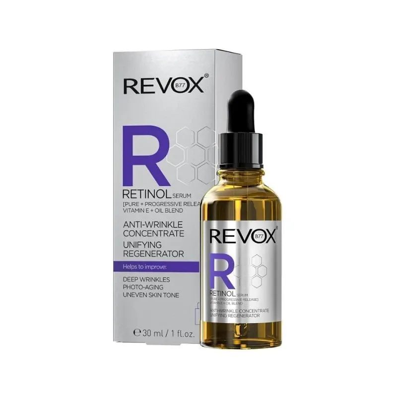 Revox Serum regenerator pentru fata cu Retinol