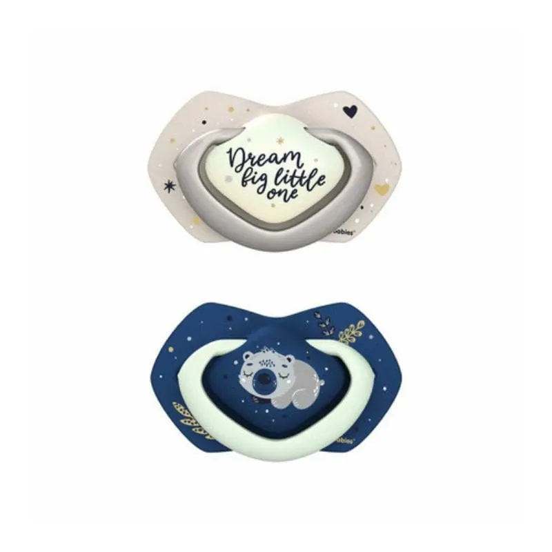 Canpol Babies Suzeta Simetrica de Silicon Sleepy Koala blue fosforescenta 22/660