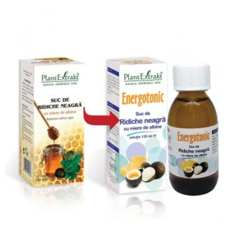 PlantExtrakt Energotonic Junior Suc Ridichie Neagra