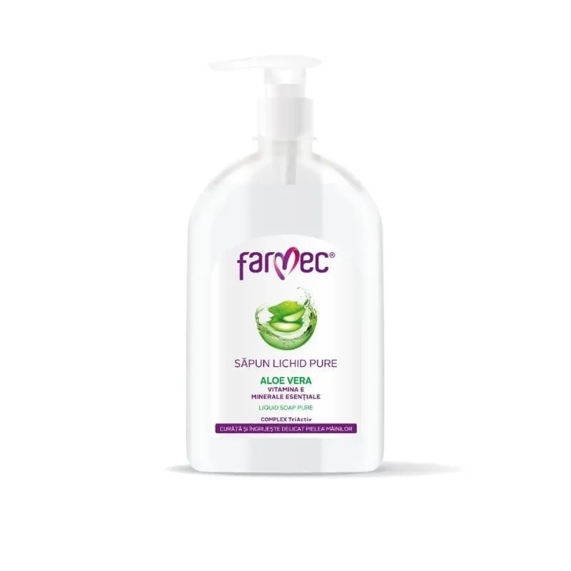 Farmec Sapun lichid Pure Aloe Vera