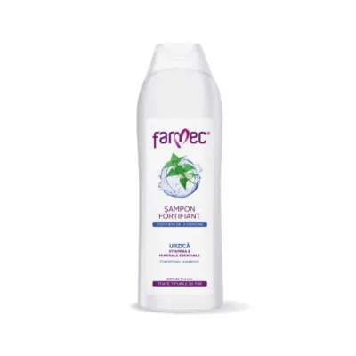 Farmec Sampon Fortifiant cu Urzica si Vitamina E, 400ml