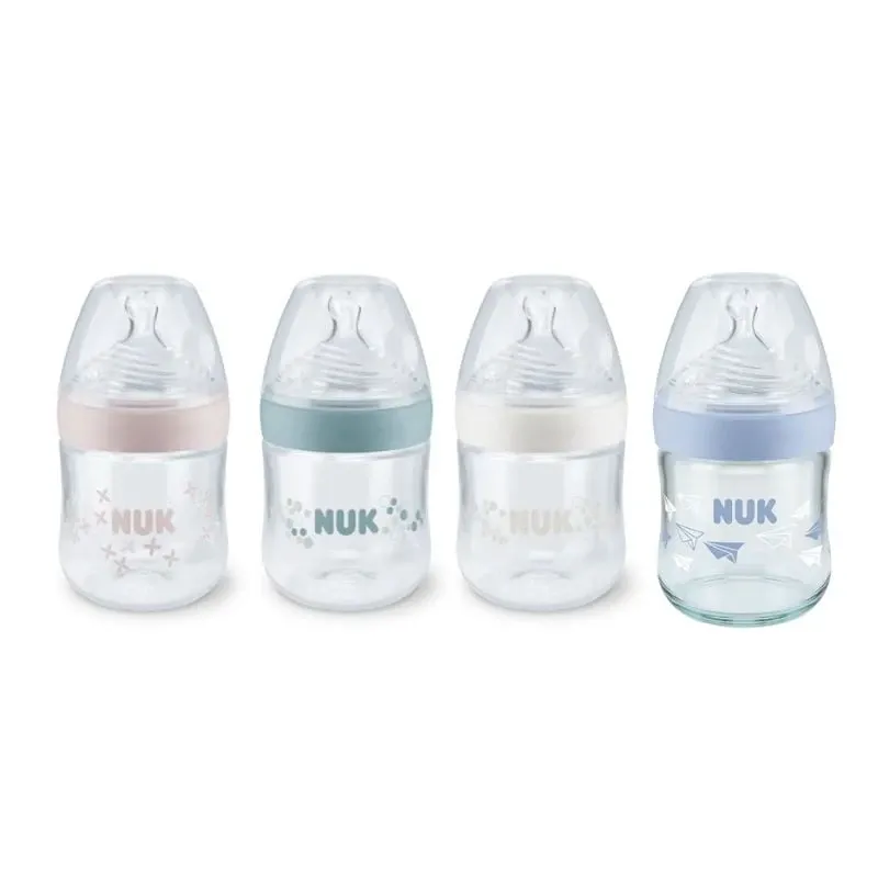 NUK Biberon Nature Sense din sticla