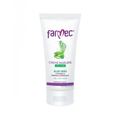 Farmec Crema ingrijire calcaie Aloe Vera, 100ml