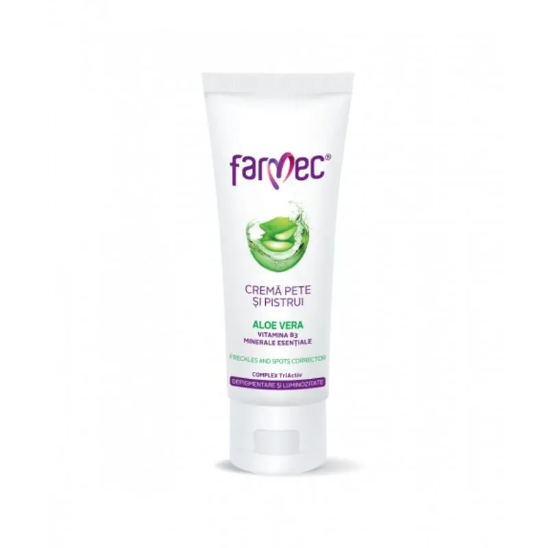 Farmec Crema pete si pistrui Aloe Vera