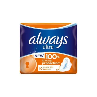 Absorbante ALWAYS Ultra Plus, 10 bucati