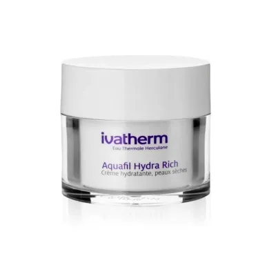 IVATHERM Aquafil Rich Crema hidratanta pentru piele sensibila, 50ml