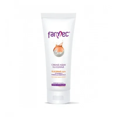 Farmec Crema maini cu glicerina, 150ml