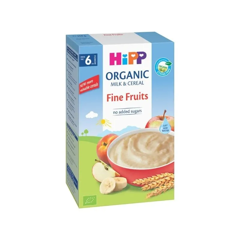 Hipp Lapte si Cereale cu Fructe fine