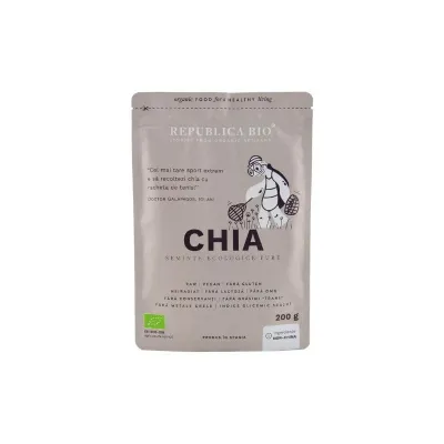 Republica BIO Chia, seminte ecologice pure, 200g