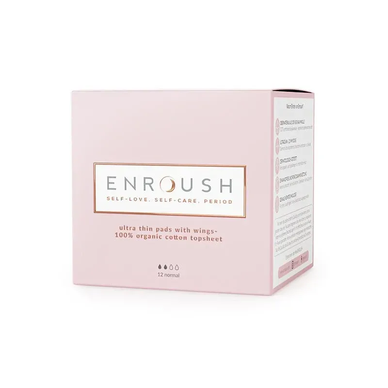 Enroush Absorbante Bumbac Organic Normale