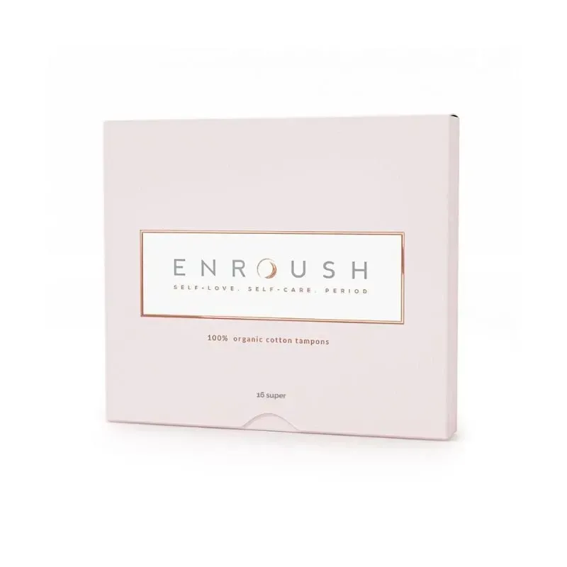 Enroush Tampoane Bumbac Organic Super