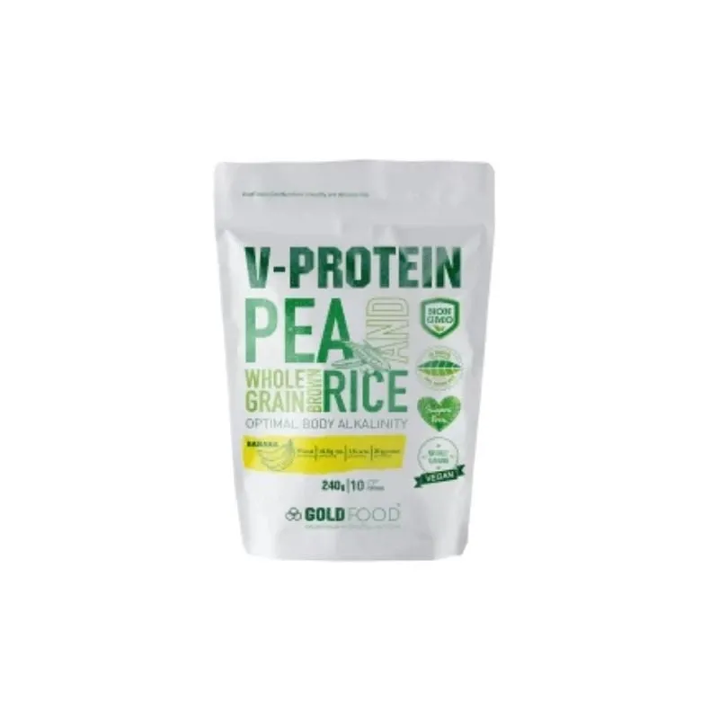 Gold Nutrition Pudra Proteica Vegetala V-protein Banane